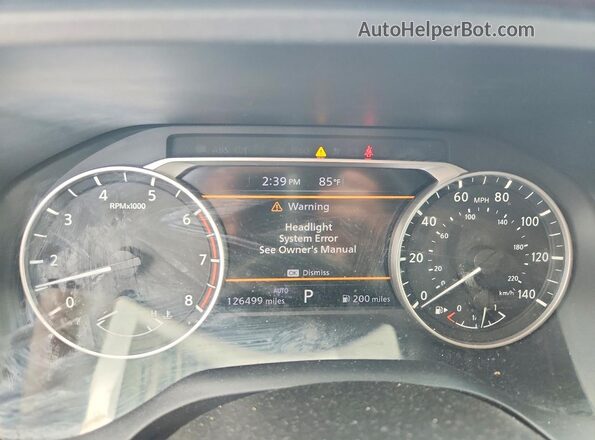 5N1AT3BB5MC760890 2021 NISSAN ROGUE Black Instrument cluster view