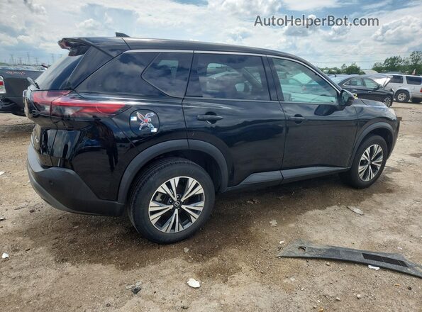 5N1AT3BB5MC760890 2021 NISSAN ROGUE Black Rear right