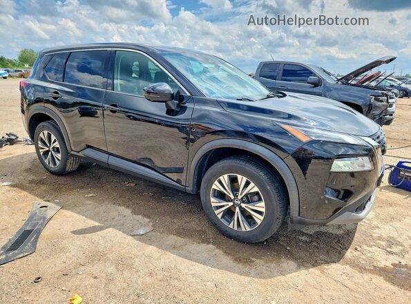 5N1AT3BB5MC760890 2021 NISSAN ROGUE Black Front right