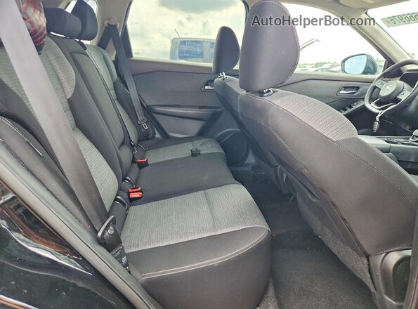 5N1AT3BB5MC760890 2021 NISSAN ROGUE Black Rear seats view