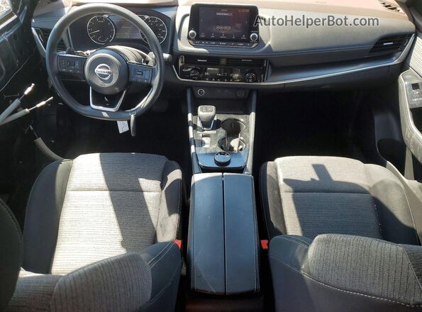 5N1AT3BB6MC740969 2021 NISSAN ROGUE Gray Vista del salpicadero