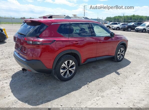 5N1AT3BB6MC758677 2021 NISSAN ROGUE Red 