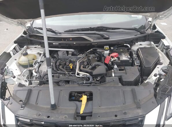 5N1AT3BB6MC804590 2021 NISSAN ROGUE White Вид ззаду