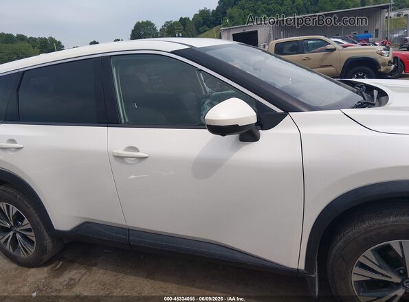 5N1AT3BB6MC813516 2021 NISSAN ROGUE White Widok wnętrza 360 stopni