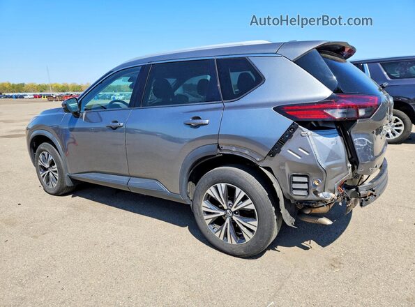 5N1AT3BB7MC702649 2021 NISSAN ROGUE Gray Rear left