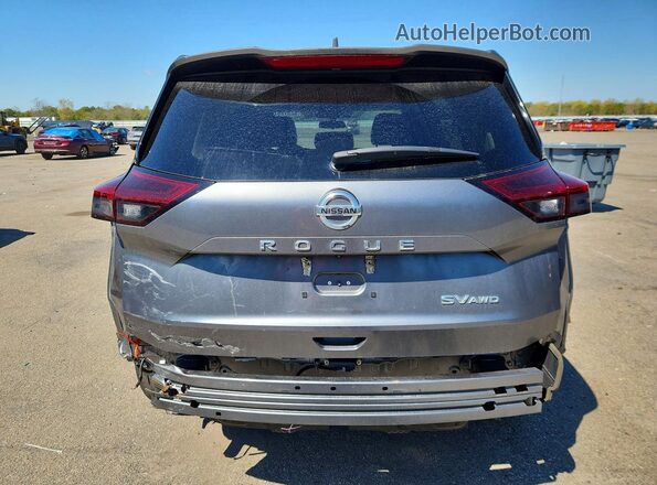 5N1AT3BB7MC702649 2021 NISSAN ROGUE Gray Rear view
