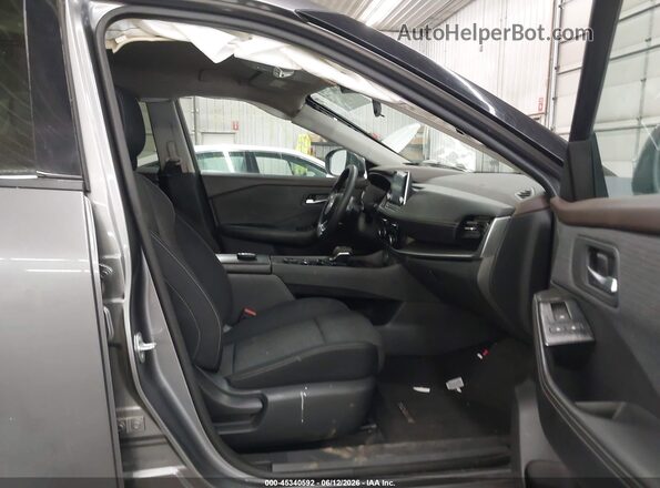 5N1AT3BB7MC736901 2021 NISSAN ROGUE Gray Widok wnętrza z przodu