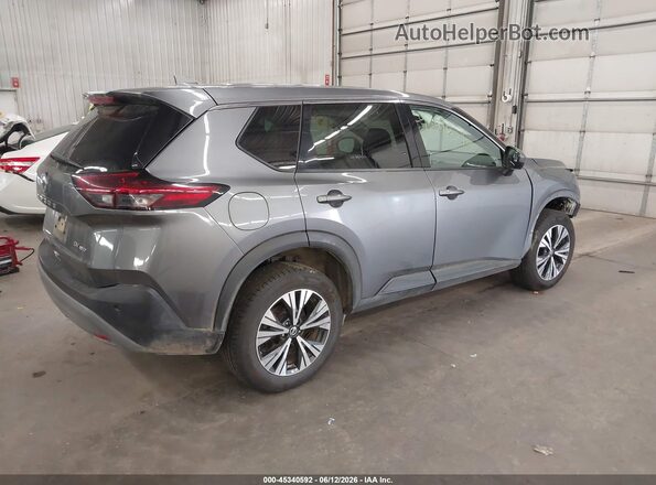 5N1AT3BB7MC736901 2021 NISSAN ROGUE Gray Tył prawy