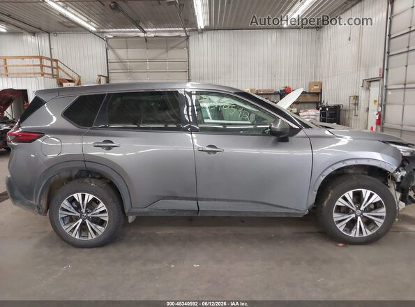 5N1AT3BB7MC736901 2021 NISSAN ROGUE Gray Widok wnętrza 360 stopni