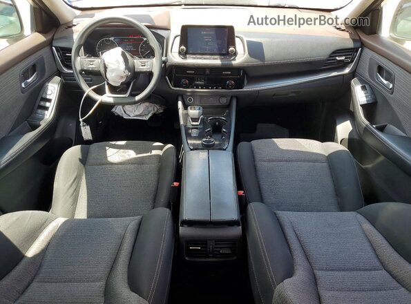 5N1AT3BB7MC756503 2021 NISSAN ROGUE Gray Dashboard view