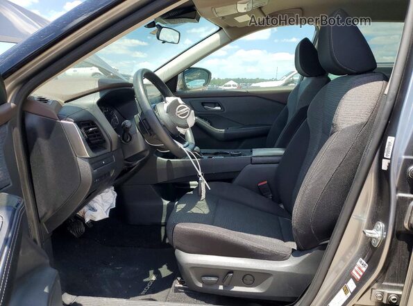 5N1AT3BB7MC756503 2021 NISSAN ROGUE Gray Front interior view