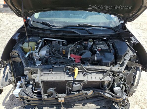 5N1AT3BB7MC756503 2021 NISSAN ROGUE Gray Engine compartment view