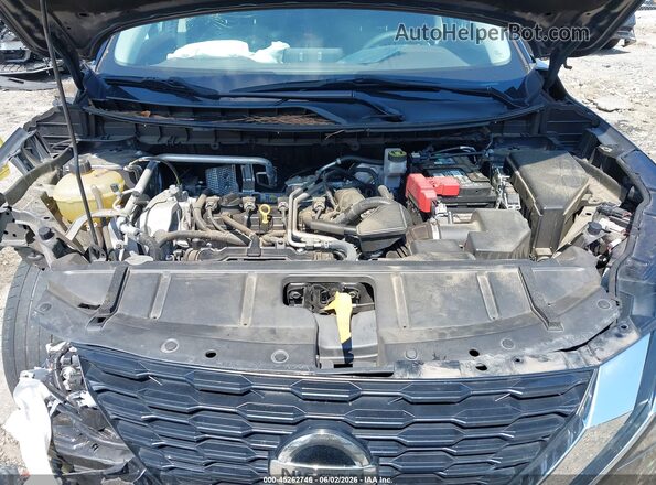 5N1AT3BB7MC784821 2021 NISSAN ROGUE Gray Rear view