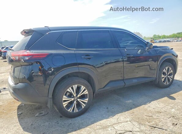 5N1AT3BB7MC829756 2021 NISSAN ROGUE Black Rear right