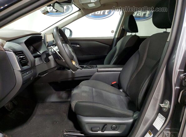 5N1AT3BB8MC680306 2021 NISSAN ROGUE Gray Սալոնի դիմացի տեսք