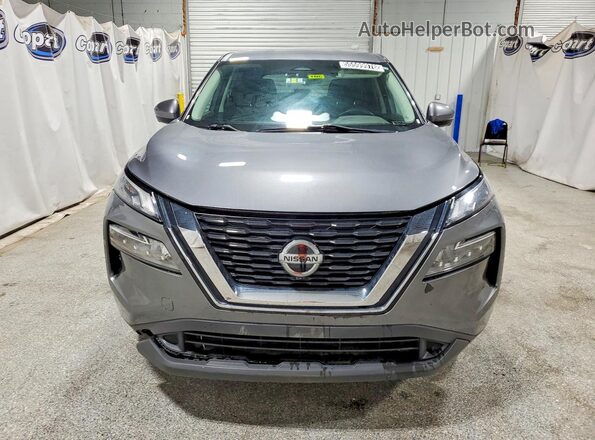 5N1AT3BB8MC680306 2021 NISSAN ROGUE Gray Դիմացի տեսք