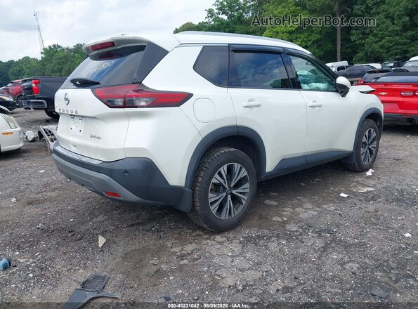 5N1AT3BB8MC722988 2021 NISSAN ROGUE White Tył prawy