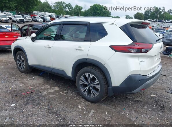 5N1AT3BB8MC722988 2021 NISSAN ROGUE White Tył lewy