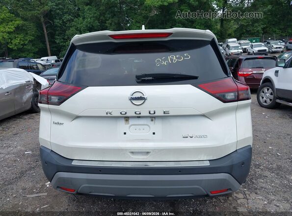 5N1AT3BB8MC722988 2021 NISSAN ROGUE White 