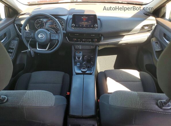 5N1AT3BB8MC798789 2021 NISSAN ROGUE Red Առջևի վահանակի տեսք