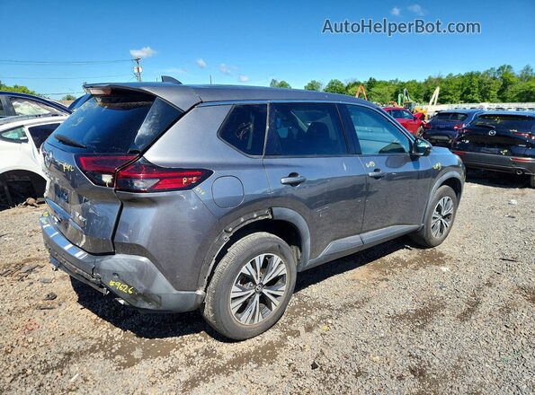 5N1AT3BBXMC679626 2021 NISSAN ROGUE Gray Հետևի աջ
