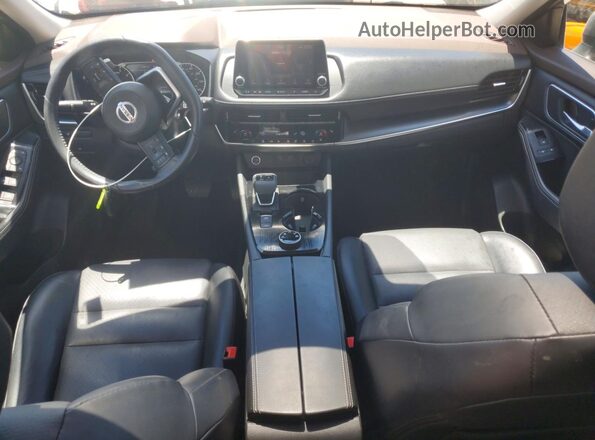 5N1AT3BBXMC740666 2021 NISSAN ROGUE Gray Առջևի վահանակի տեսք