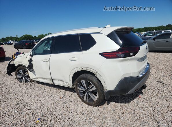 5N1AT3CA1MC735023 2021 NISSAN ROGUE White Rear left