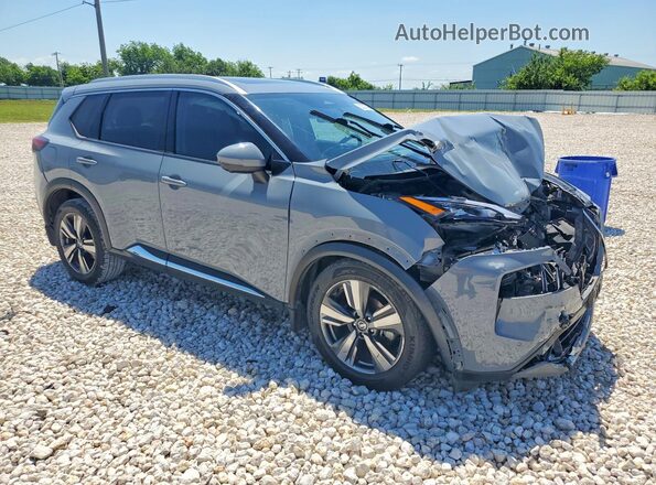 5N1AT3CA1MC816975 2021 NISSAN ROGUE Gray 