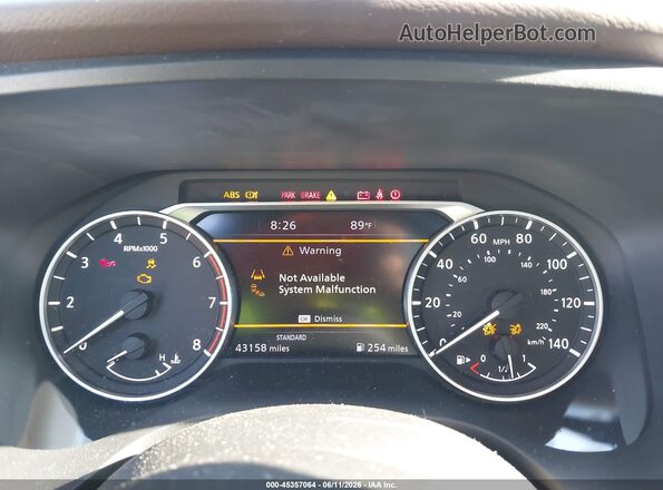 5N1AT3CA2MC827175 2021 NISSAN ROGUE Gray Vista de los asientos traseros