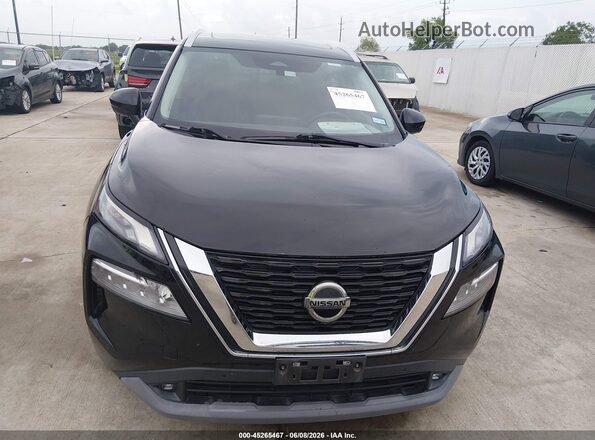 5N1AT3CA6MC727399 2021 NISSAN ROGUE Black Вид щитка приладів