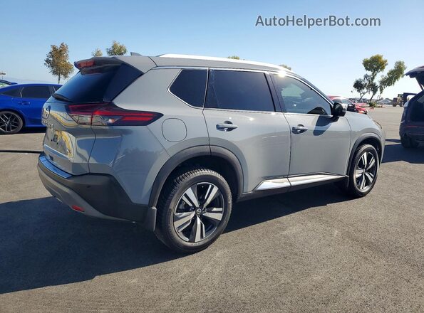 5N1AT3CA9MC819395 2021 NISSAN ROGUE Gray 