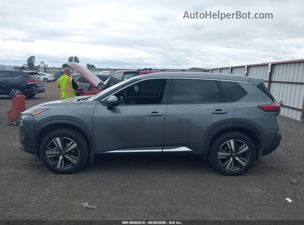 5N1AT3CB1MC701060 2021 NISSAN ROGUE Gray Սալոնի 360 աստիճան տեսք