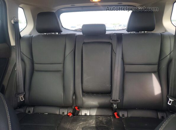 5N1AT3CB1MC770430 2021 NISSAN ROGUE Black Rear seats view