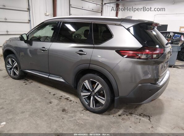 5N1AT3CB2MC680008 2021 NISSAN ROGUE Gray Հետևի ձախ