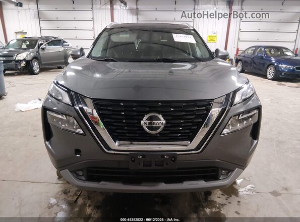 5N1AT3CB2MC680008 2021 NISSAN ROGUE Gray Սալոնի հետևի տեսք