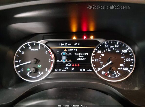 5N1AT3CB2MC680008 2021 NISSAN ROGUE Gray Հետևի նստատեղերի տեսք