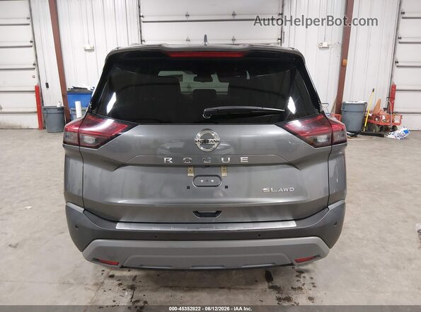 5N1AT3CB2MC680008 2021 NISSAN ROGUE Gray 