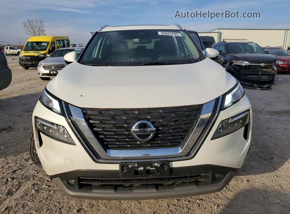 5N1AT3CB4MC745554 2021 NISSAN ROGUE White Вид спереду