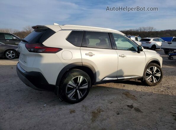 5N1AT3CB4MC745554 2021 NISSAN ROGUE White Задня права чверть