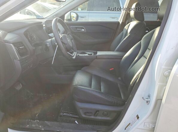 5N1AT3CB4MC745554 2021 NISSAN ROGUE White Вид салону спереду