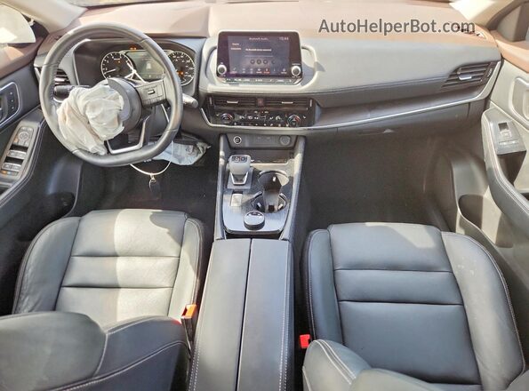 5N1AT3CB9MC678854 2021 NISSAN ROGUE Black Dashboard view