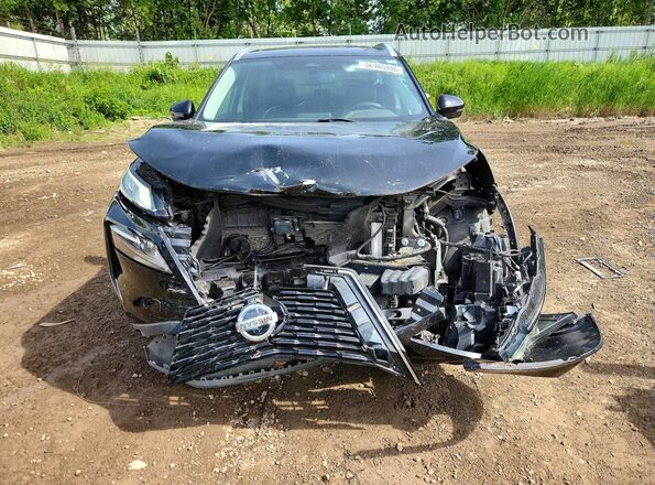 5N1AT3CB9MC678854 2021 NISSAN ROGUE Black Front view