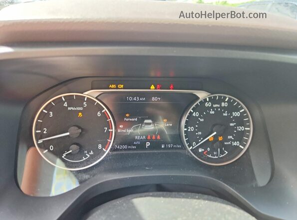 5N1AT3CB9MC678854 2021 NISSAN ROGUE Black Instrument cluster view