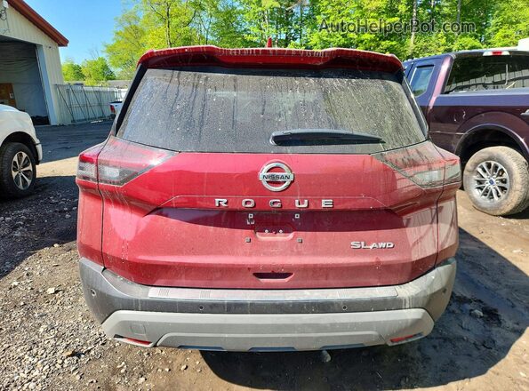 5N1AT3CB9MC753259 2021 NISSAN ROGUE Red 