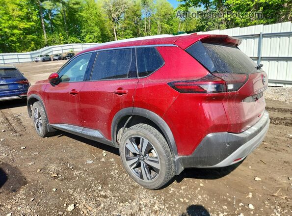 5N1AT3CB9MC753259 2021 NISSAN ROGUE Red 