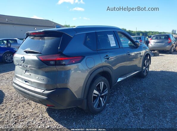 5N1AT3CB9MC796869 2021 NISSAN ROGUE Gray უკანა მარჯვენა