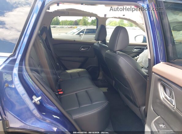5N1AT3CBXMC697722 2021 NISSAN ROGUE Blue Вид наклейки з VIN-кодом