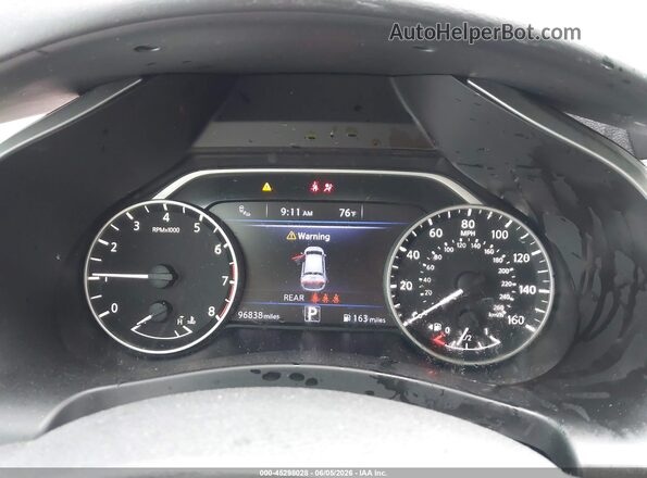 5N1AZ2AJ0PC124755 2023 NISSAN MURANO Silver Вид задніх сидінь