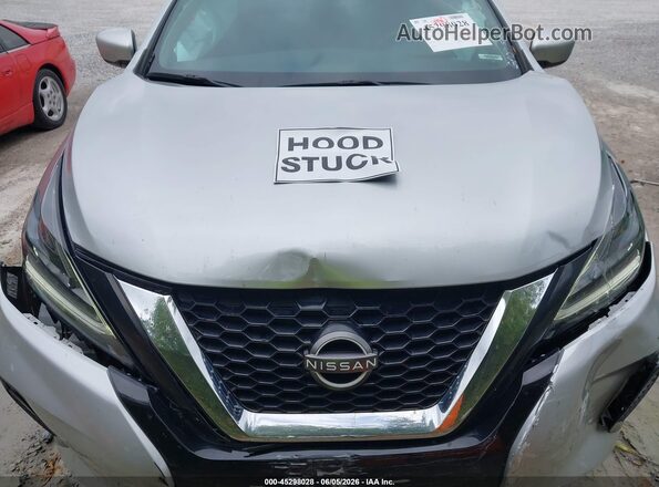 5N1AZ2AJ0PC124755 2023 NISSAN MURANO Silver Вид ззаду