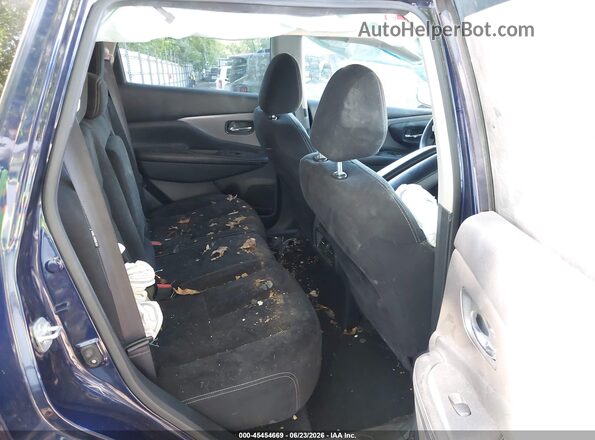 5N1AZ2AJ3PC130131 2023 NISSAN MURANO Dark Blue Widok naklejki z numerem VIN
